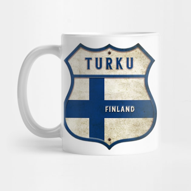 Turku Finland crest design by Lars8300